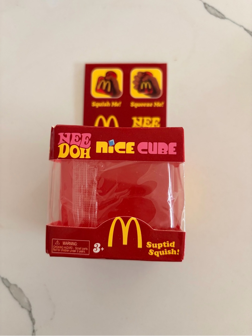 NeeDoh McDonald’s Coca Cola RARE Nice Cube Super Solid Squish - NWT Brand New - Picture 6 of 11